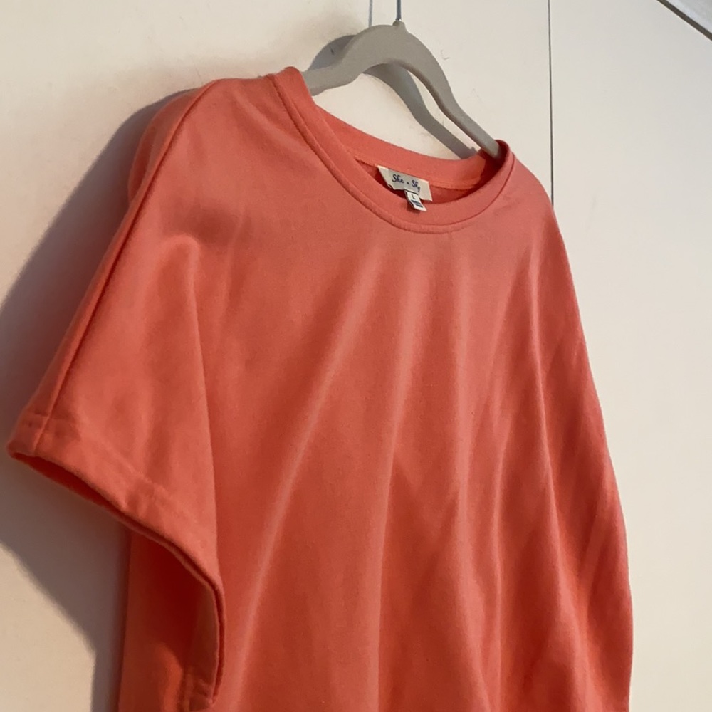 She + Sky coral t-shirt!